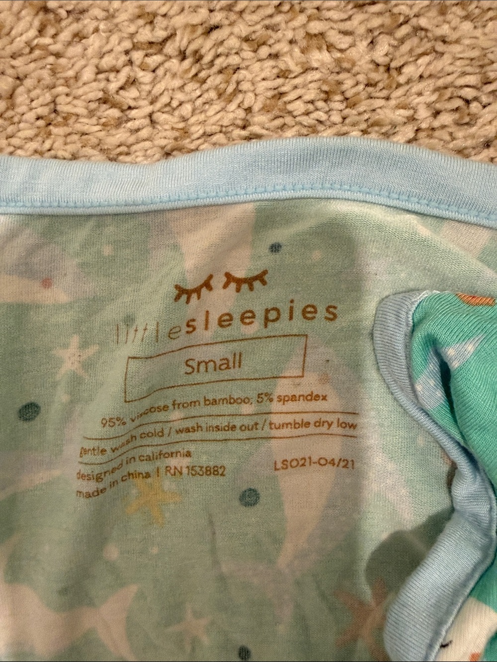 Women’s Little Sleepies Shark Print Pajama Set - Picture 4 of 4